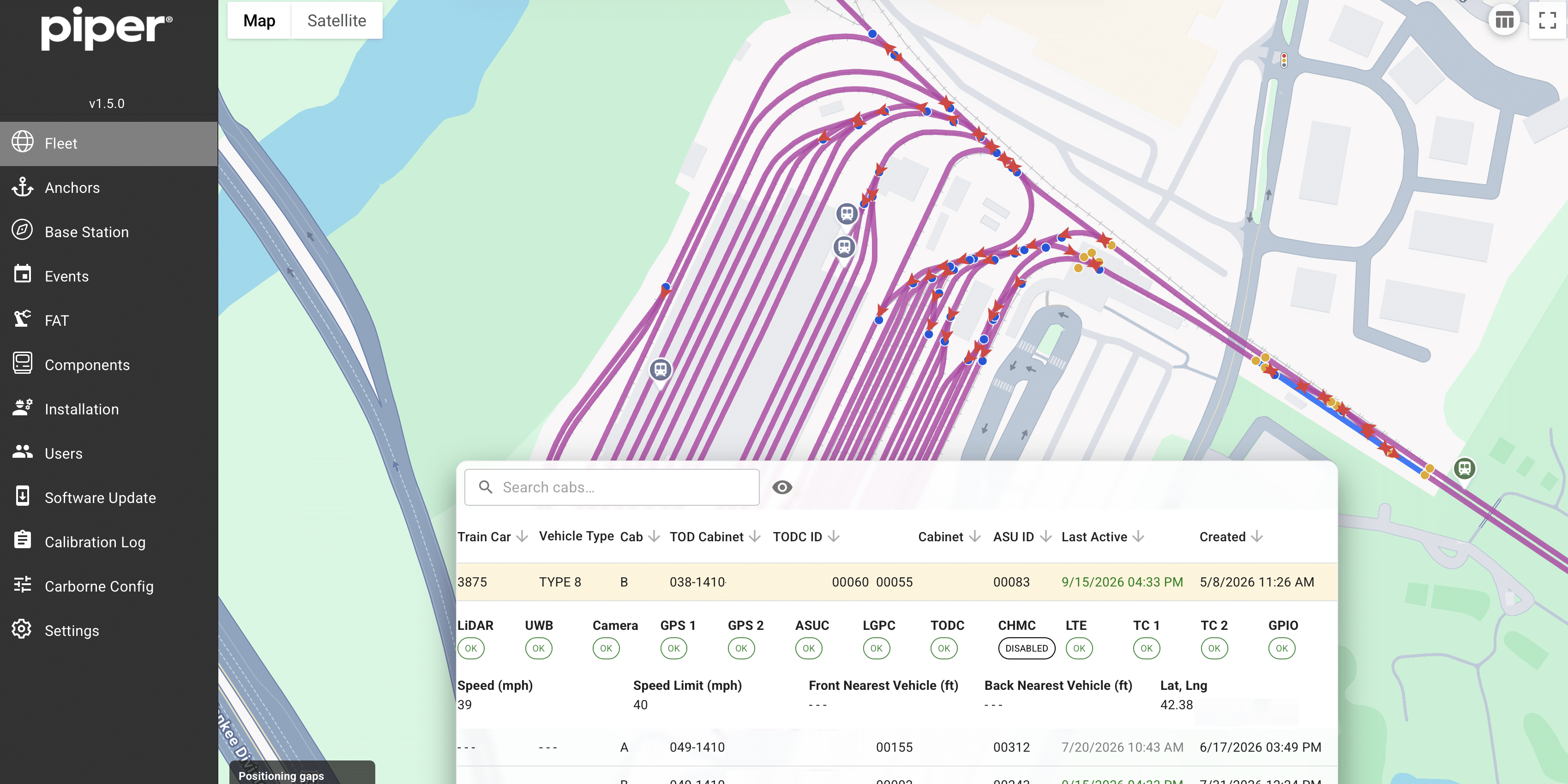 Piper YardCompass - a Yard Positioning, Monitoring & Shunting Safety Solution